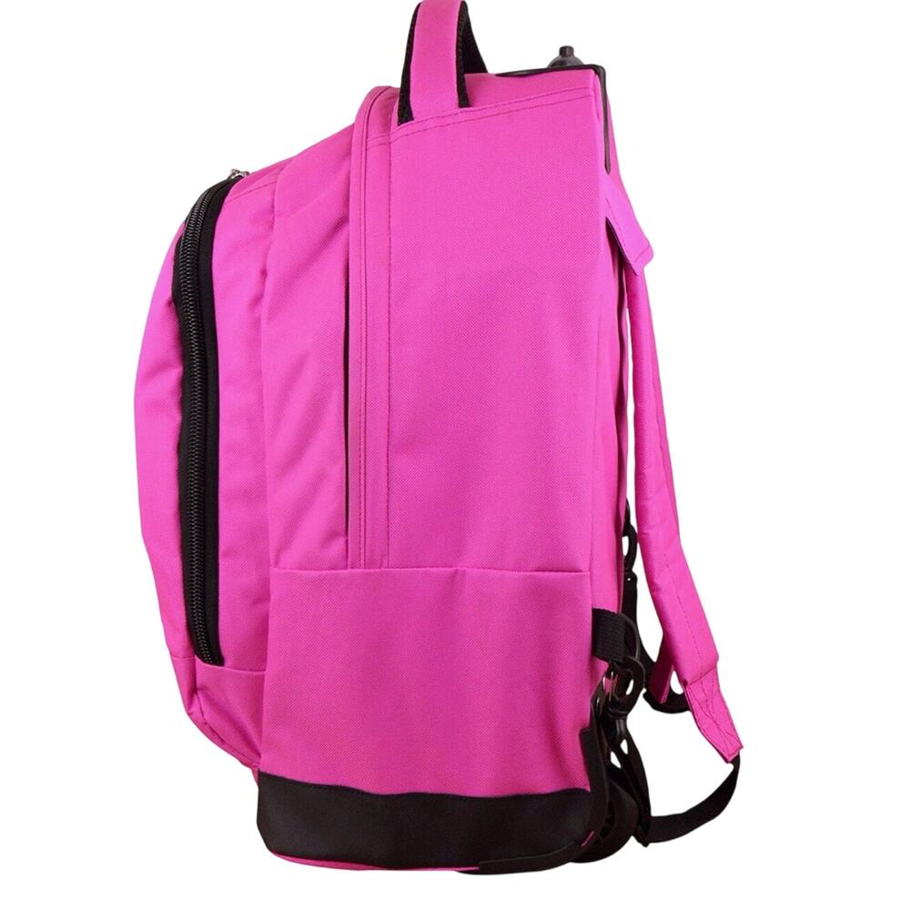 MOJO Colorado Avalanche Pink 19” Wheeled Rolling Backpack NHL - Picture 3 of 13